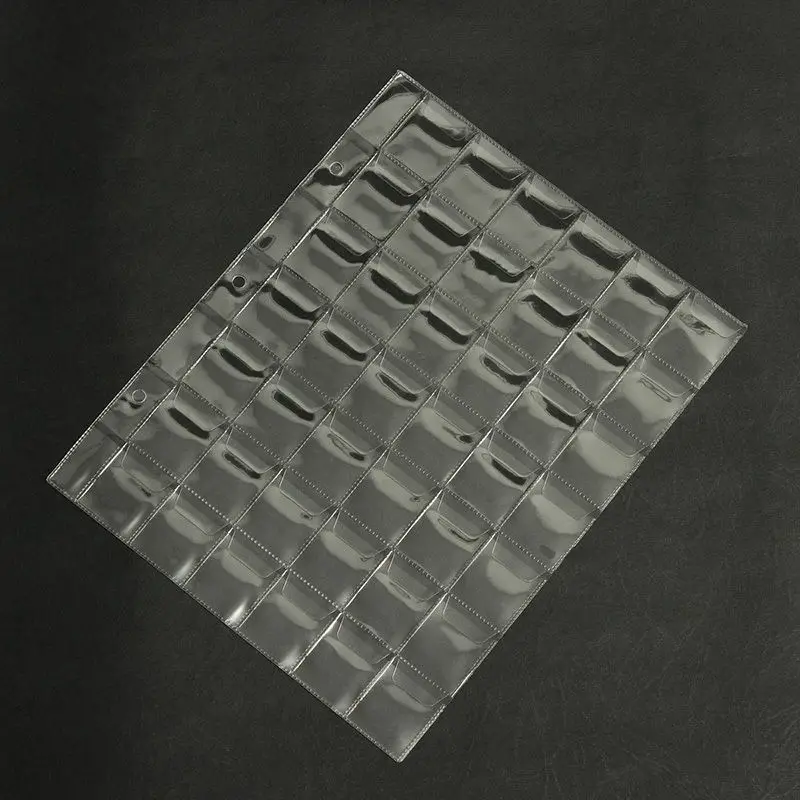 1 шт. пластиковый держатель для монет 42 кармана|Кошельки монет| |