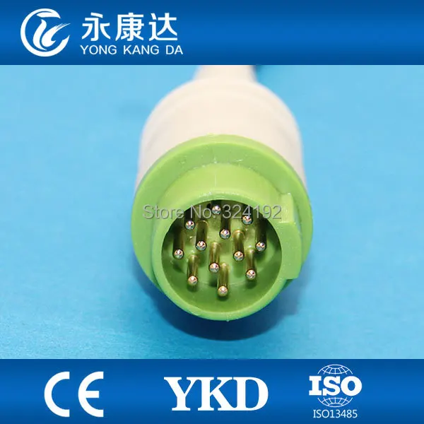 2 шт. упак. бесплатная доставка для 12pin Biolight одна пара 5 свинцовый кабель серии patient