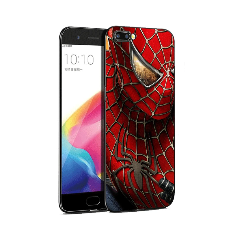 Силиконовый чехол для мобильного телефона Marvel Comics OPPO A3s A39 A57 F1s A59 A83 A1 A73 F5 F7 F9 A7X R9S
