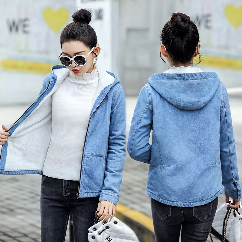 Студенческая куртка с мехом на весну осень и зиму новая модная зимняя капюшоном