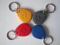 200pcelot free shipping proximity rfid plastic 125khz keyfob for access control systems