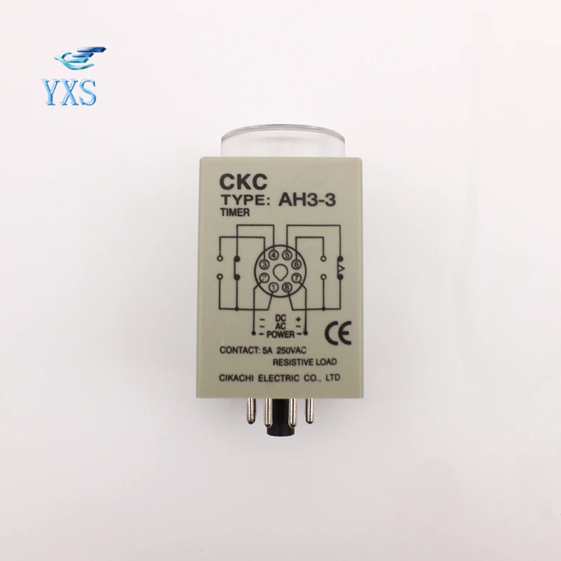 CKC AH3 3 реле таймера AC 220V 380V 110V DC 24V 12V 1S 3S 6S 10S 30S 60S 3Min 6Min 10Min 30Min 60 мин|relay ac|relay 220v acrelay |