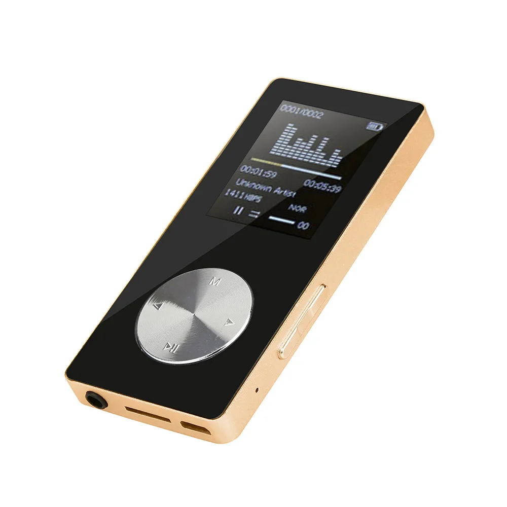 Новая мода 4 Гб MP3 плеер FM портативный TFT экран HiFi без потерь звук музыка USB