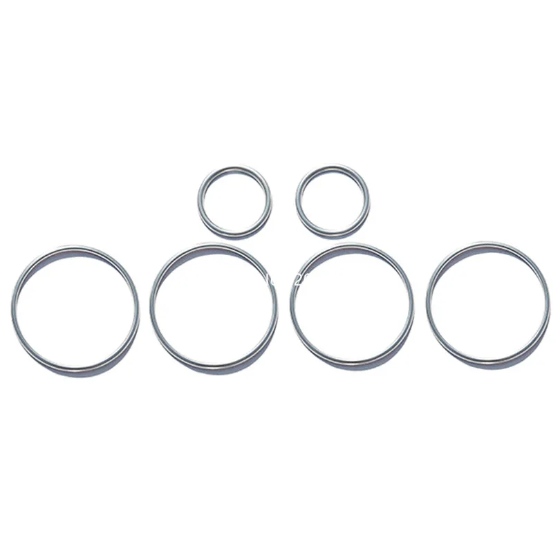 6Pcs/set ABS Chrome Interior Door Speaker Audio Ring Trim Decoration For BMW X5 X6 F15 F16 2014-2018 Car Styling | Автомобили и