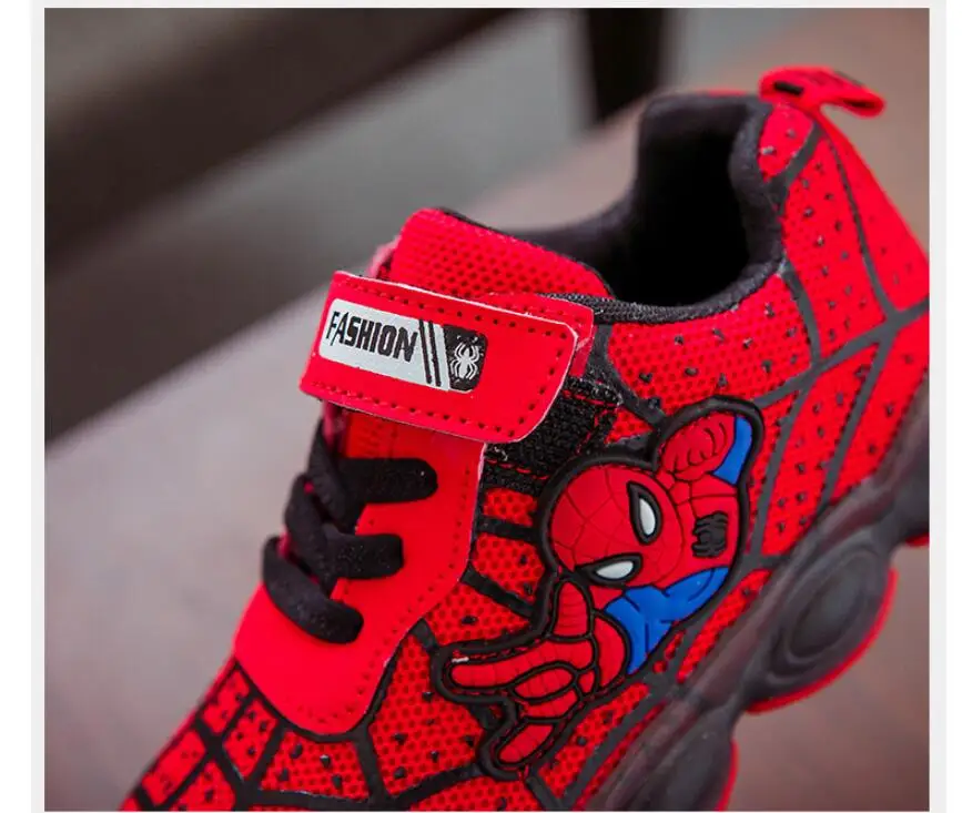 Модная брендовая детская обувь со светодиодной подсветкой милые крутые