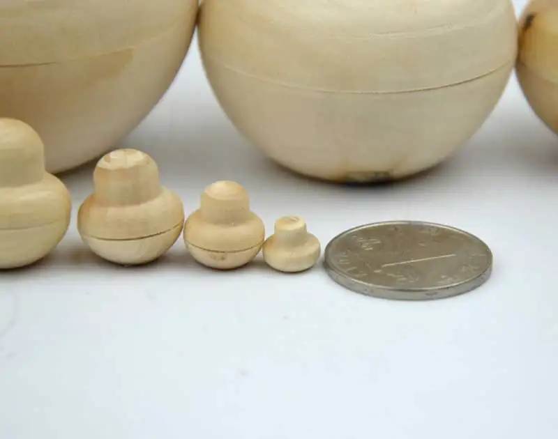 10 шт. новые деревянные эмбрионы русские Матрешки матрешки куклы игрушки