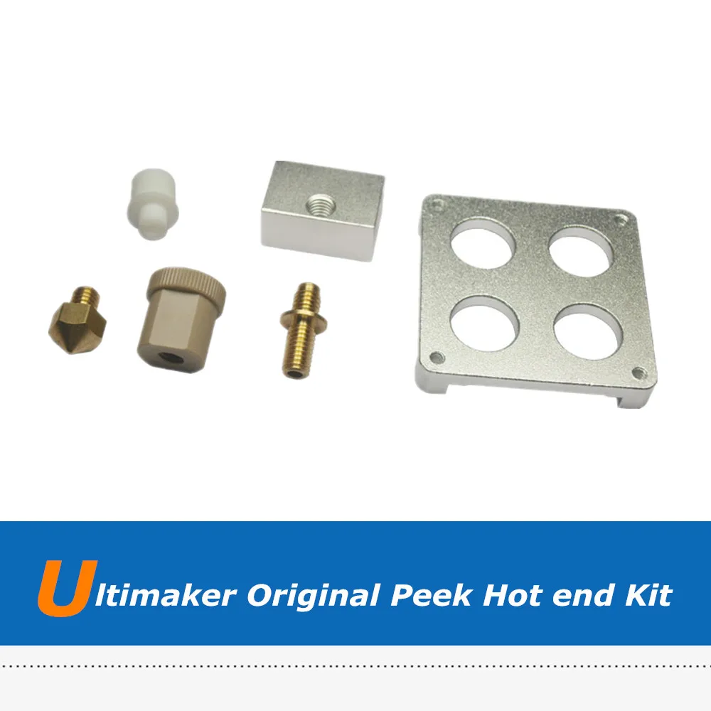 Оригинальные запчасти для 3D принтера Ultimaker комплект нагревательных блоков Peek Hot