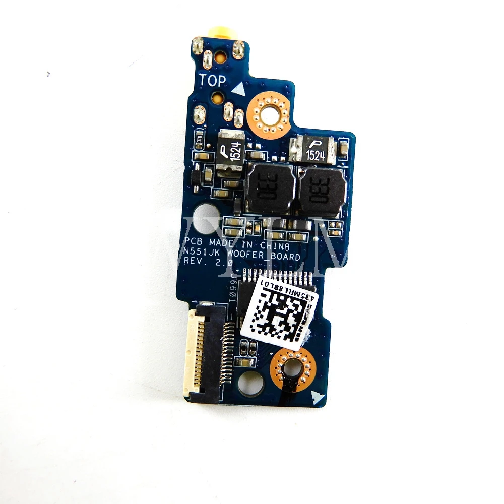 N551JK НЧ-динамик BOARD for ASUS N551J N551JM N551JX N551JW G551JW G551JM G551JX аудио Плата WOOFER_BOARD тесты
