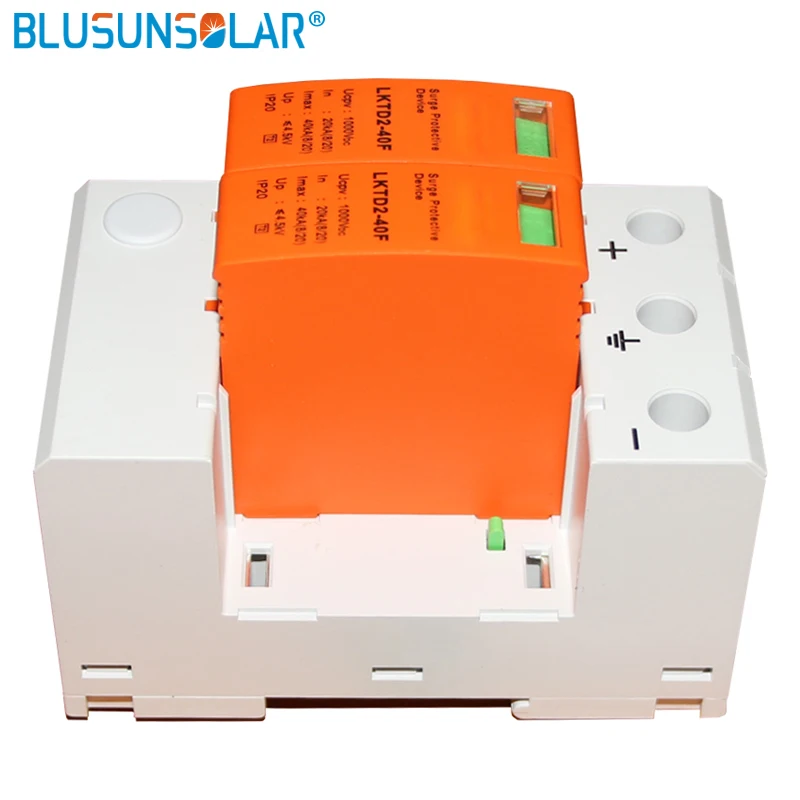 10 шт./лот 3P DC1000V SPD 20/40 ка стабилизатор напряжения постоянного тока защитное