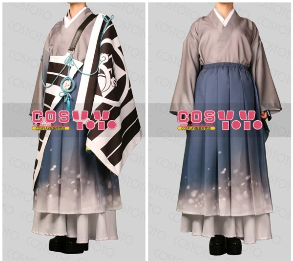 Аниме Touken Ranbu Online Kousetsusamonji модная униформа косплей костюм полный комплект кимоно +