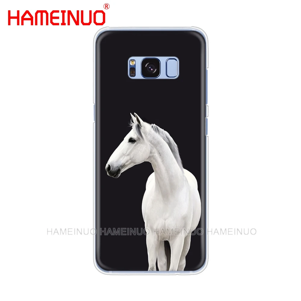HAMEINUO художественный Чехол для мобильного телефона с рисунком лошади для samsung Galaxy S9 S7 edge PLUS S8 S6 S5 S4 S3 MINI - Цвет: 90734
