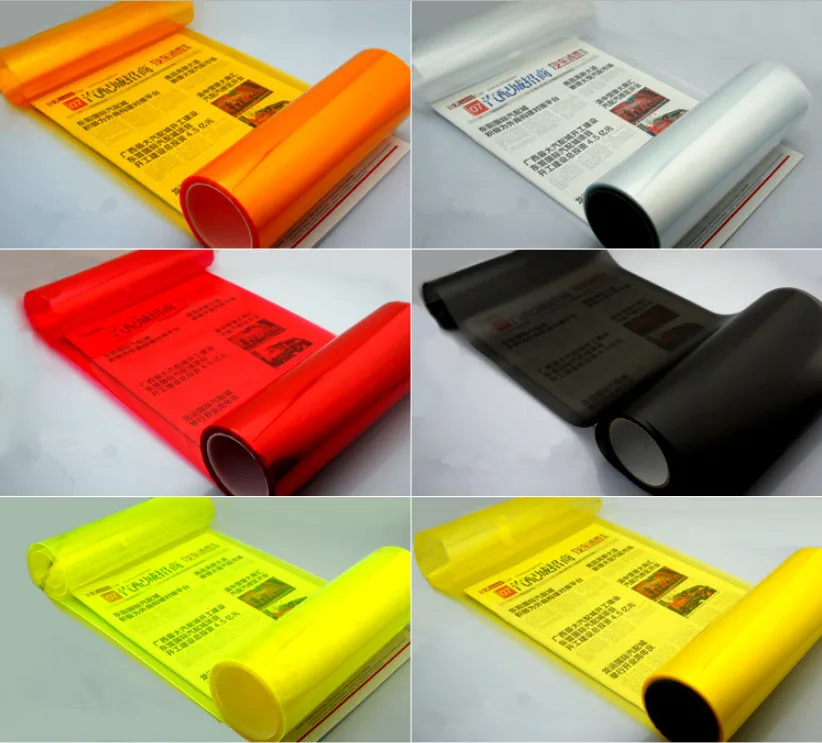 Автомобильный оттенок фар задний фонарь противотуманная фара Наклейка для Suzuki