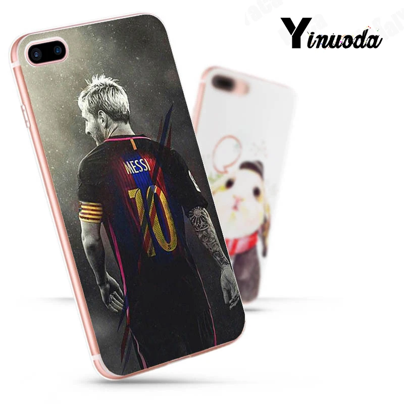 Yinuoda Lionel Messi Уникальный дизайн новейший модный чехол для телефона для iPhone 8 7 6 6S Plus X 10 5 5S SE XR XS MAX