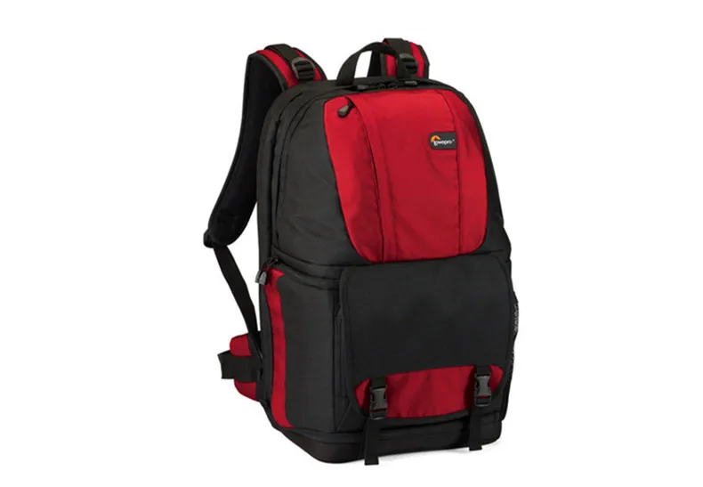 Красный Free Shipping Genuine Lowepro Fastpack 350 Photo DSLR Camera Bag Digital SLR Backpack laptop 15.4" with All Weather Cove - Цвет: Красный