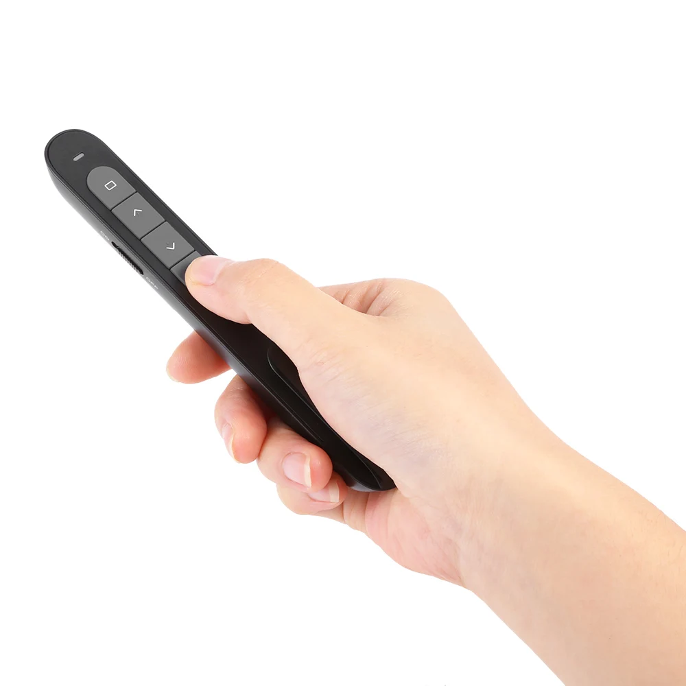 PP-927 Wireless Laser Presenter RF 2.4GHz PowerPoint PPT Clicker Presentation Remote USB Control Pen With Receiver For Cat'S Toy |