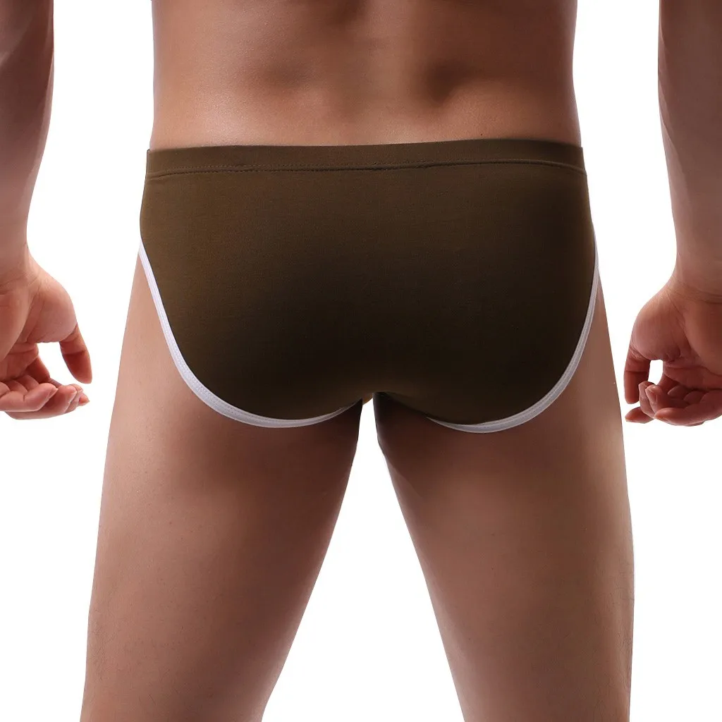 Feitong мужские кружевные бандажные трусы стринги сращивающиеся мягкие дышащие