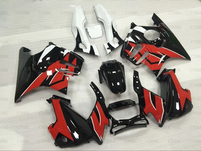 Для Honda Cbr600 1995 - 1998 Пластиковые обтекатели CBR600 F3 черный красный белый Abs обтекатель