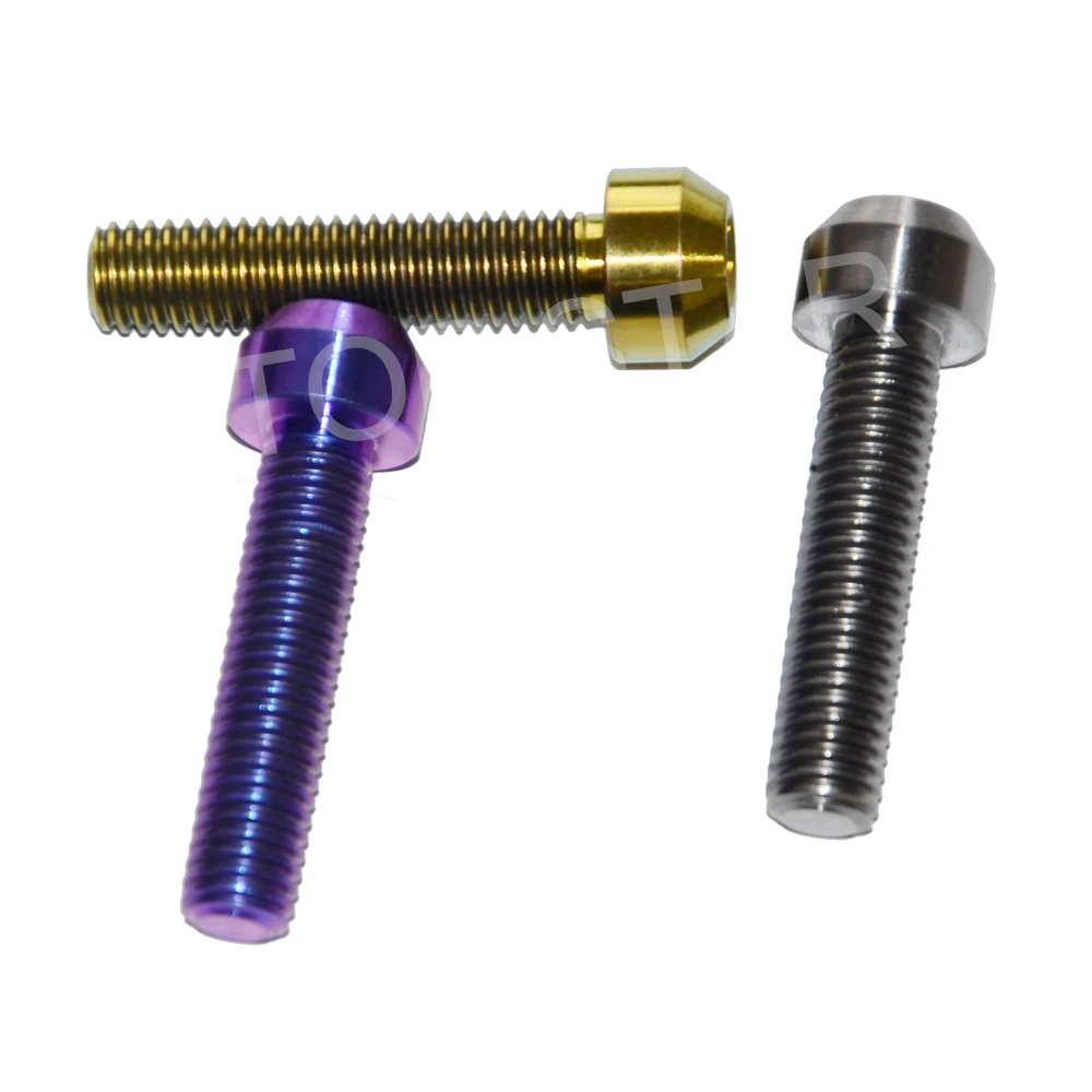 4 шт. титановые болты для мотоцикла M8 X 35 мм|titanium bolts|head boltbutton head bolts |