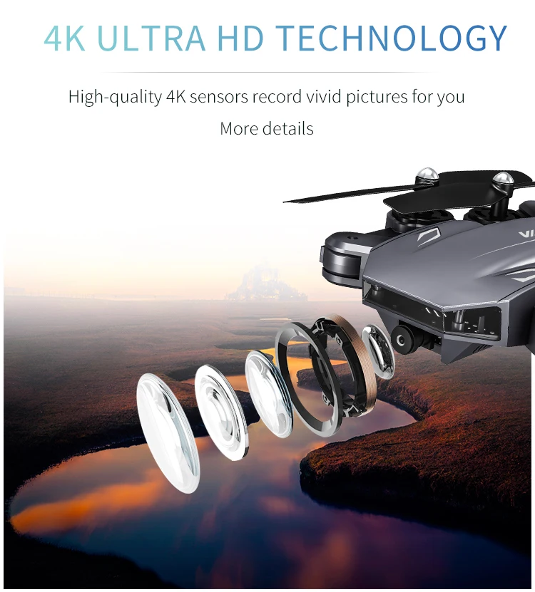Visuo XS816 Радиоуправляемый Дрон оптический поток Радиоуправление с 4K двойной камерой wifi FPV Дрон жесты складной Квадрокоптер VS XS809HW xs809