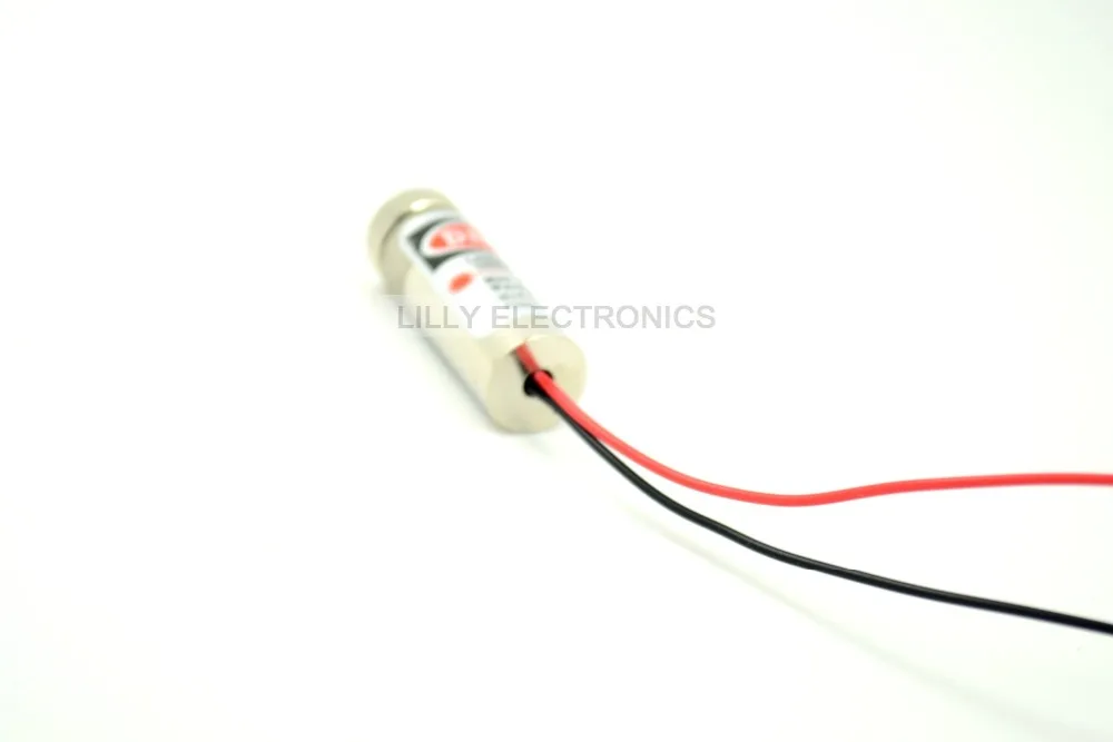 Фокусируемый красный лазерный крестообразный модуль 90 градусов 150 нм МВт 12x40 мм |