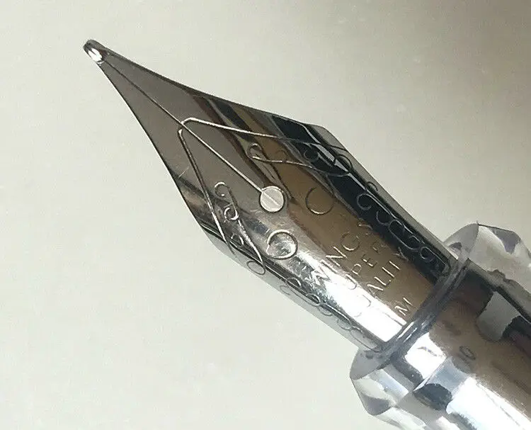 1 шт. Серебряный Мягкий Средний наконечник 0,7 мм для wing sung 698 pilot 78 г 88 г smile pen hero 659 перьевая ручка чернильная ручка для офиса и школы