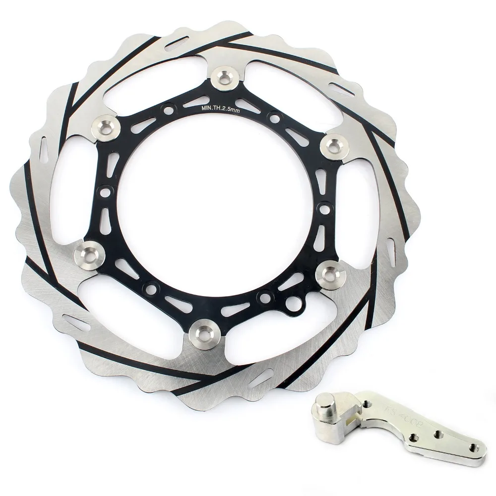 BIKINGBOY передний тормозной диск ротор кронштейн для KTM 125 200 250 300 350 450 500 EXC 2011 2016 F 09
