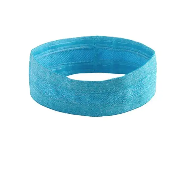 Силиконовые противоскользящие Упругие Sweatband HairBand Спорт повязка Для мужчин