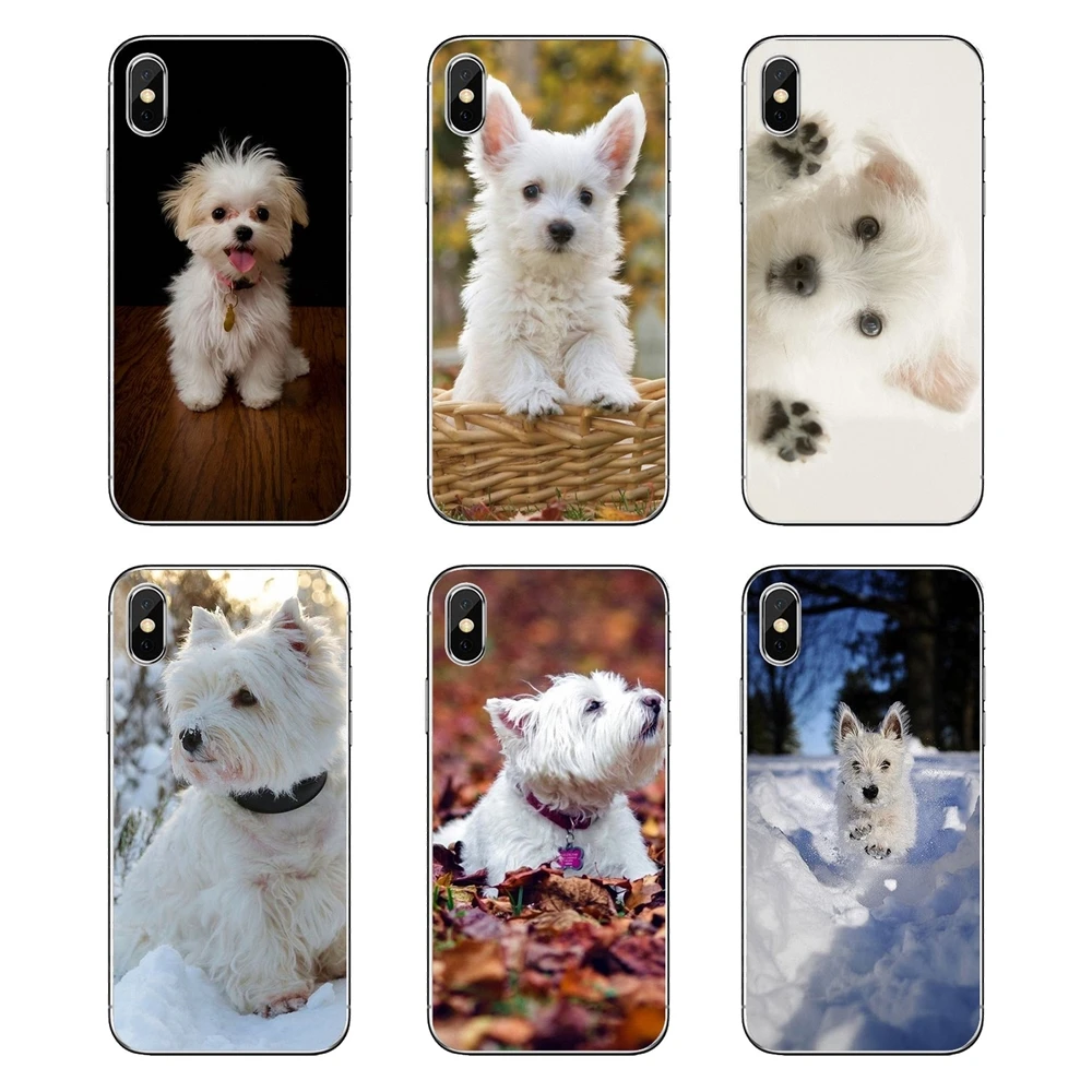 Прозрачный чехол из ТПУ для Xiaomi Mi A1 A2 5X 6X 8 lite SE Pro Max Mix 2 2S 3 Mi5 Mi5S I Love My wetie dog puppies Pug
