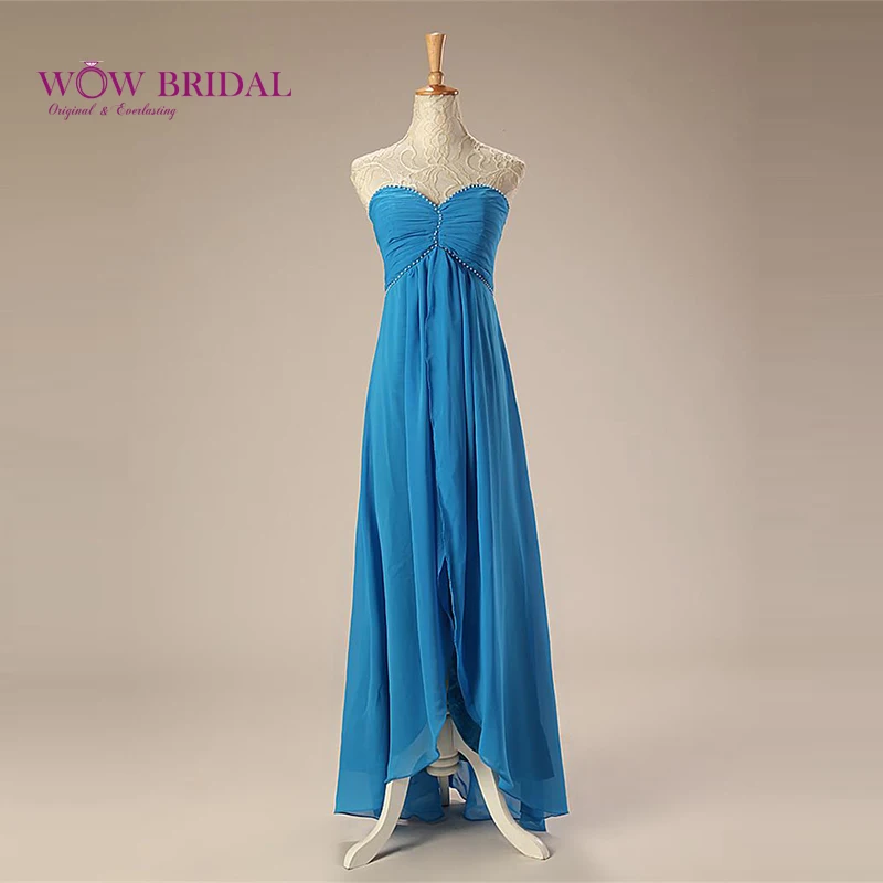 Wowbridal Элегантное Длинное платье для выпускного вечера 2021 платья пачки без