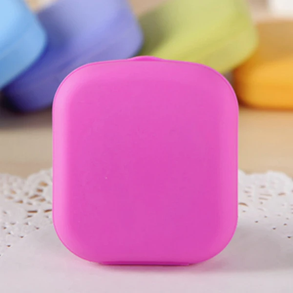 Горячая Новинка милый стиль карманный мини футляр для контактных линз дорожный