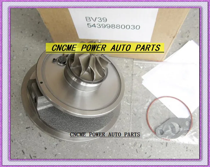 Турбокомпрессор CHRA BV39 54399700030 54399880030 для Nissan Qashqai Renault Megane 2 Clio 3 Modus K9K 1.5L DCI|turbo