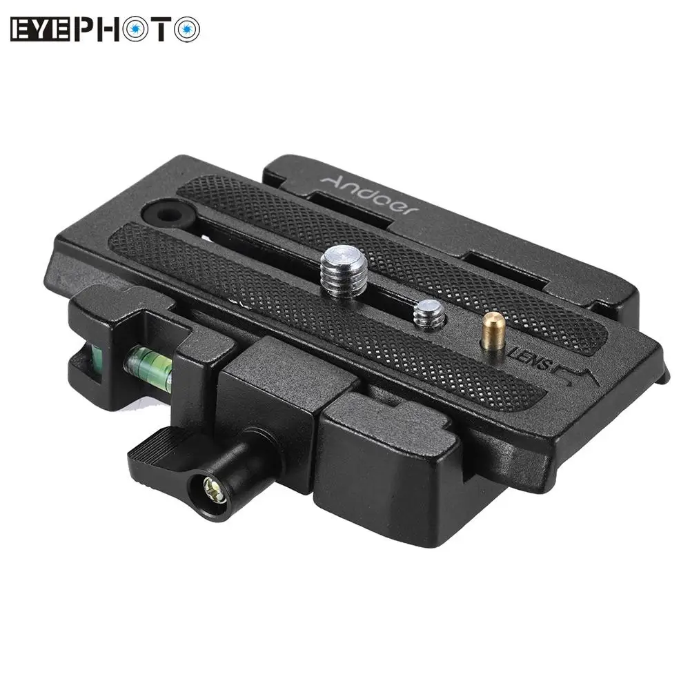 Штатив для видеокамеры Andoer с быстроразъемным адаптером быстроразъемной