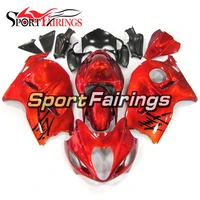 fairings for suzuki gsxr 1300 hayabusa 97 07 1997 1998 1999 2006 2007 abs motorcycle fairing kits bodywork orange gold carene