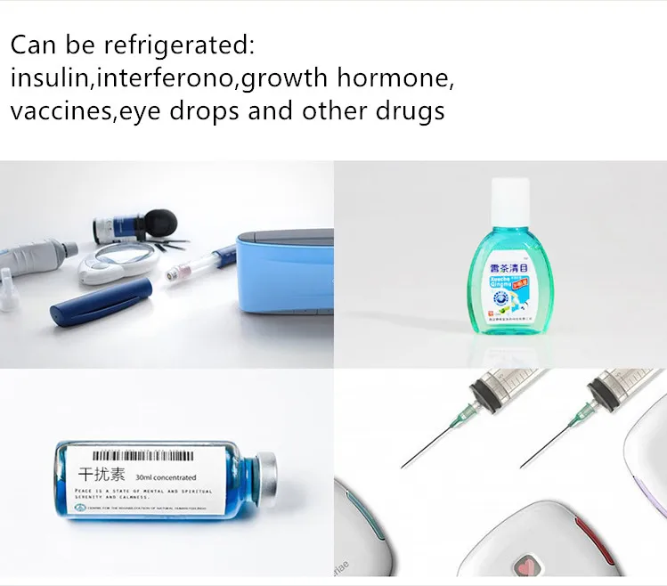 Новый портативный холодильник для инсулина автомобильный мини дорожный