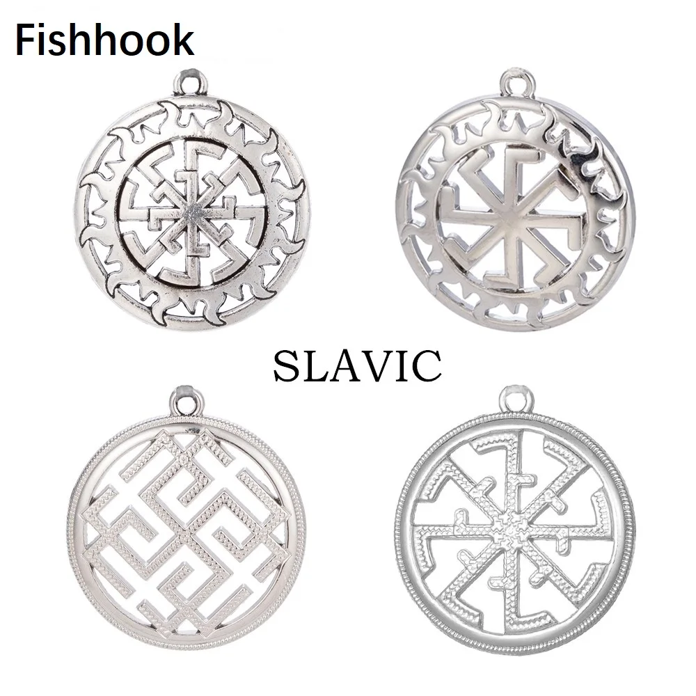 Fishhook Wiccan символы славянского русского амулета и талисмана подходят для ожерелья