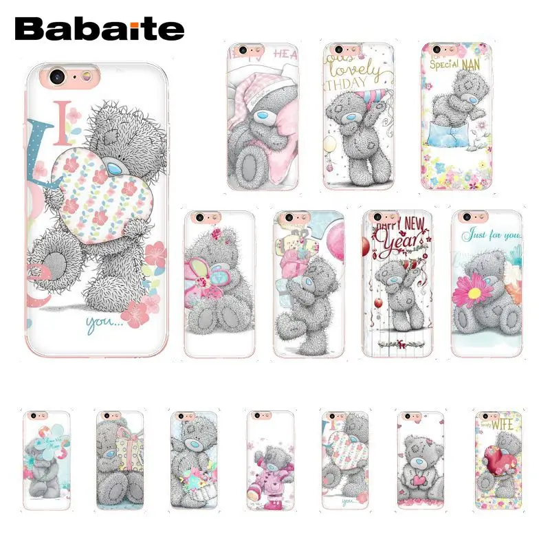 Tatty Teddy Me To You Bear чехол для телефона iphone 12 11 Pro Max 6S 6plus 7 7plus 8 8Plus X Xs MAX 5 5S XR|Бамперы| |
