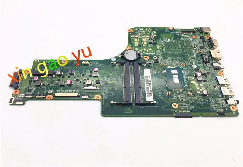 

for acer for aspire E5-771G laptop motherboard DA0ZYWMB6E0 motherboard NBMNX11006 SR23Y i5-5200U DDR3L 100% test ok