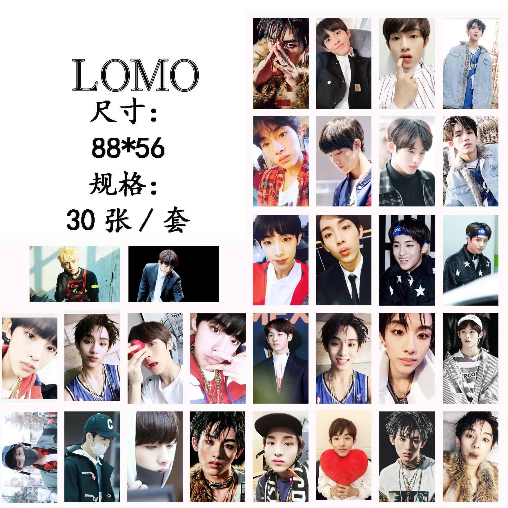 2019 30 шт./компл. KPOP NCT127 WINWIN один пожарная машина альбом HD фото карты ПВХ Self Made ЛОМО