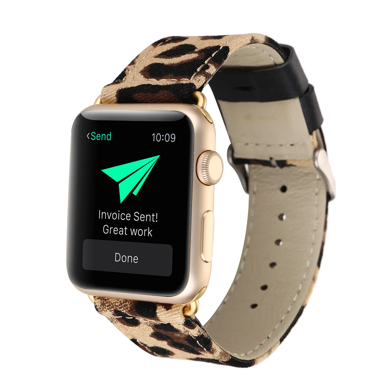 Новинка 2018 Леопардовый ремешок для телефона Apple Watch Iwatch 5 4 3 2 42 мм/38 мм | Наручные