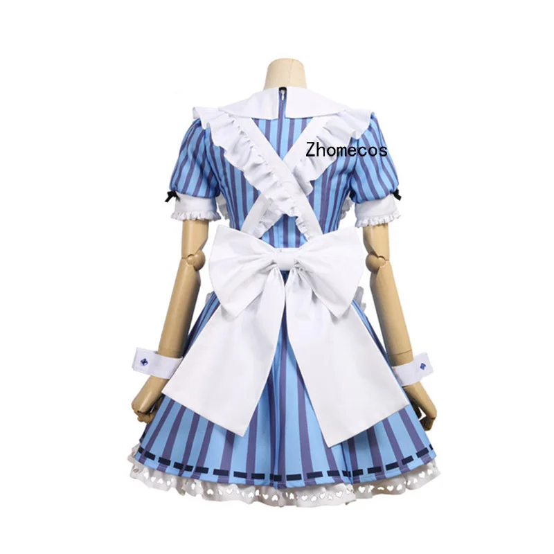 Zhomecos Amine BanG Dream Hanazono Tae костюм для косплея платье горничной полный комплект женщин