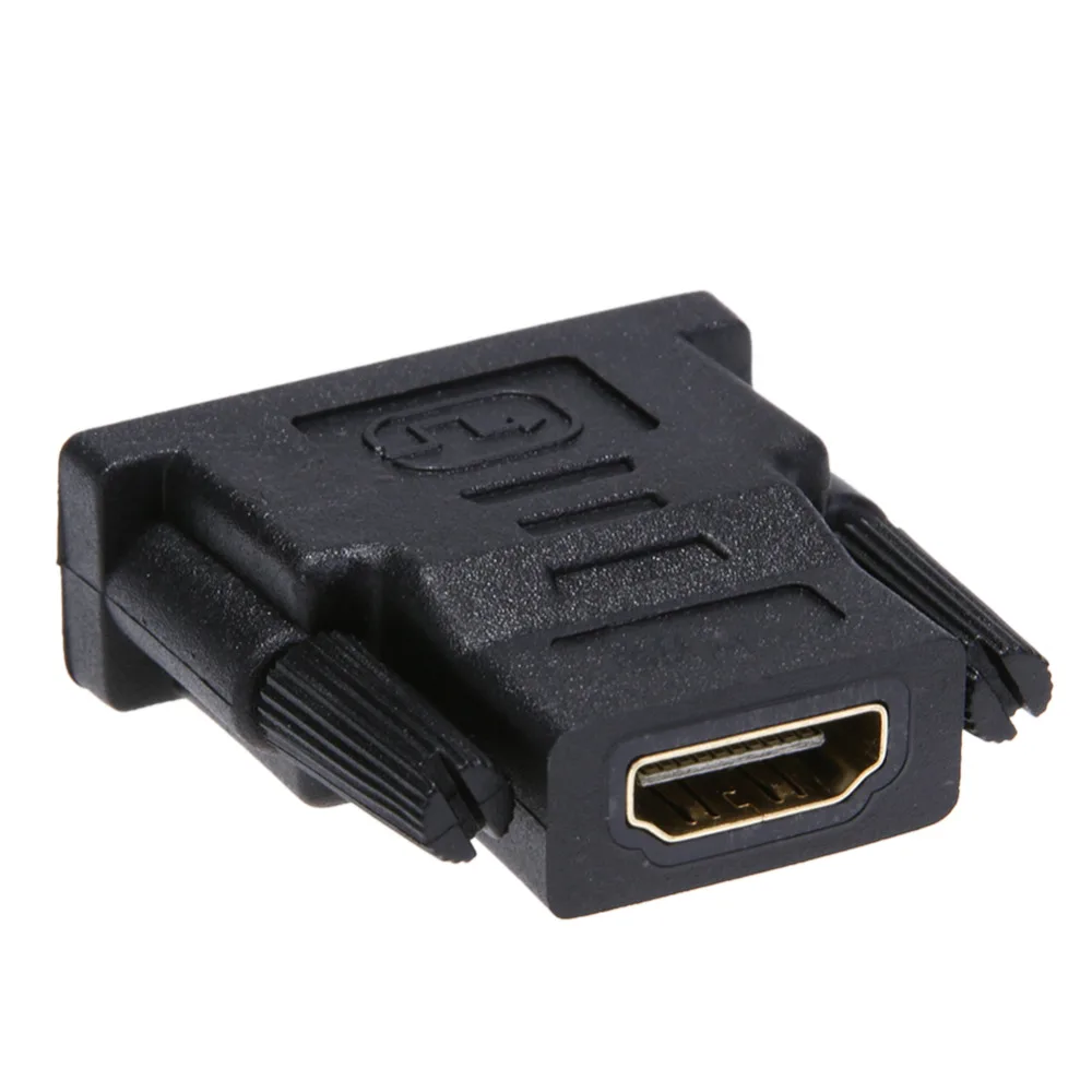 ALLOYSEED высокое качество конвертер Кабель HDMI Женский к DVI 24+ 1Pin Мужской конвертер адаптер кабель Разъем поддержка 1440P 1080P