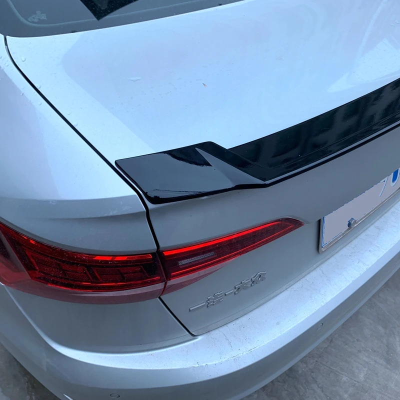 Desogn для Volkswagen Sagitar Jetta2019 багажник спойлер ABS пластик черный автомобиль заднее украшение в виде хвостового крыла