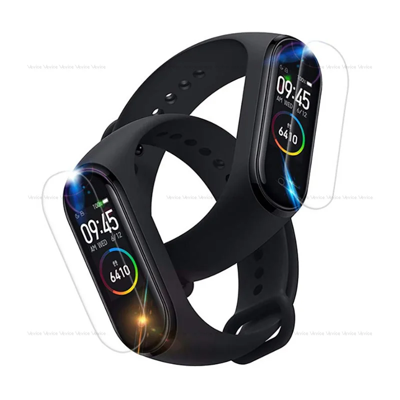 5 шт./лот для Xiaomi Mi Band 4 Защитная мягкая пленка для Xiaomi Mi Band 4 Bnad4 аксессуары для смарт-браслета полноэкранная пленка