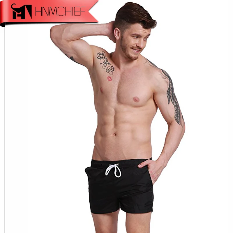 Мужские шорты для пляжа короткие плавки серфинга и бега спортивные Бермуды |