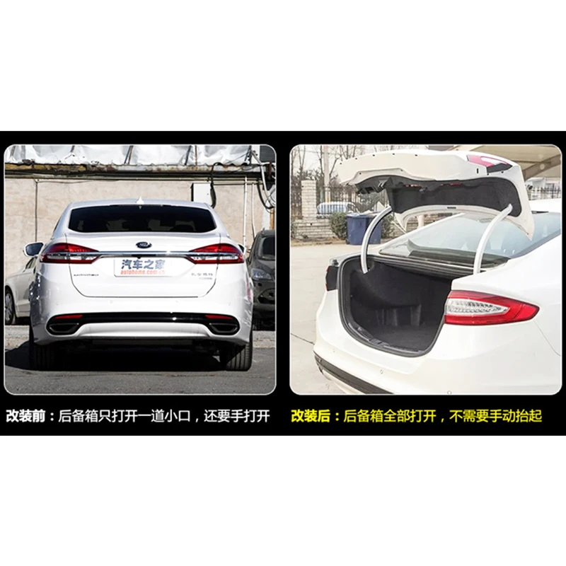 

2pcs Car Styling Car Trunk Rear Boot Tailgate Gas Assist Slowdown Strut Lift Support FOR Ford Mondeo 2013-2018