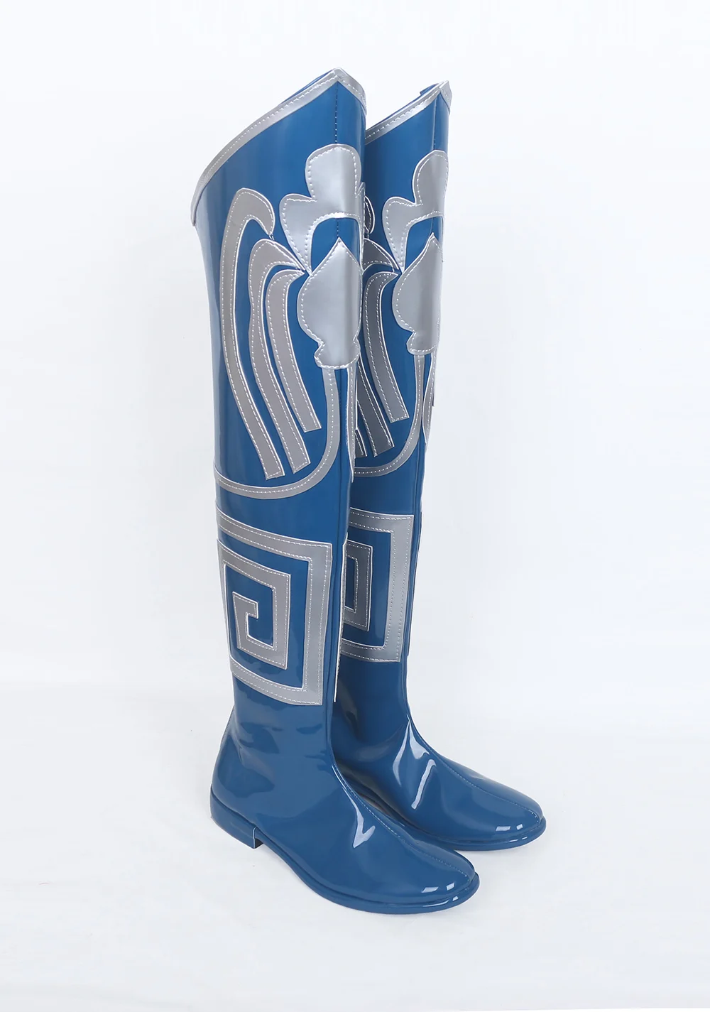 Синие сапоги для косплея Mortal Kombat Game Princess Kitana|shoes me|shoes shoesshoes blue |