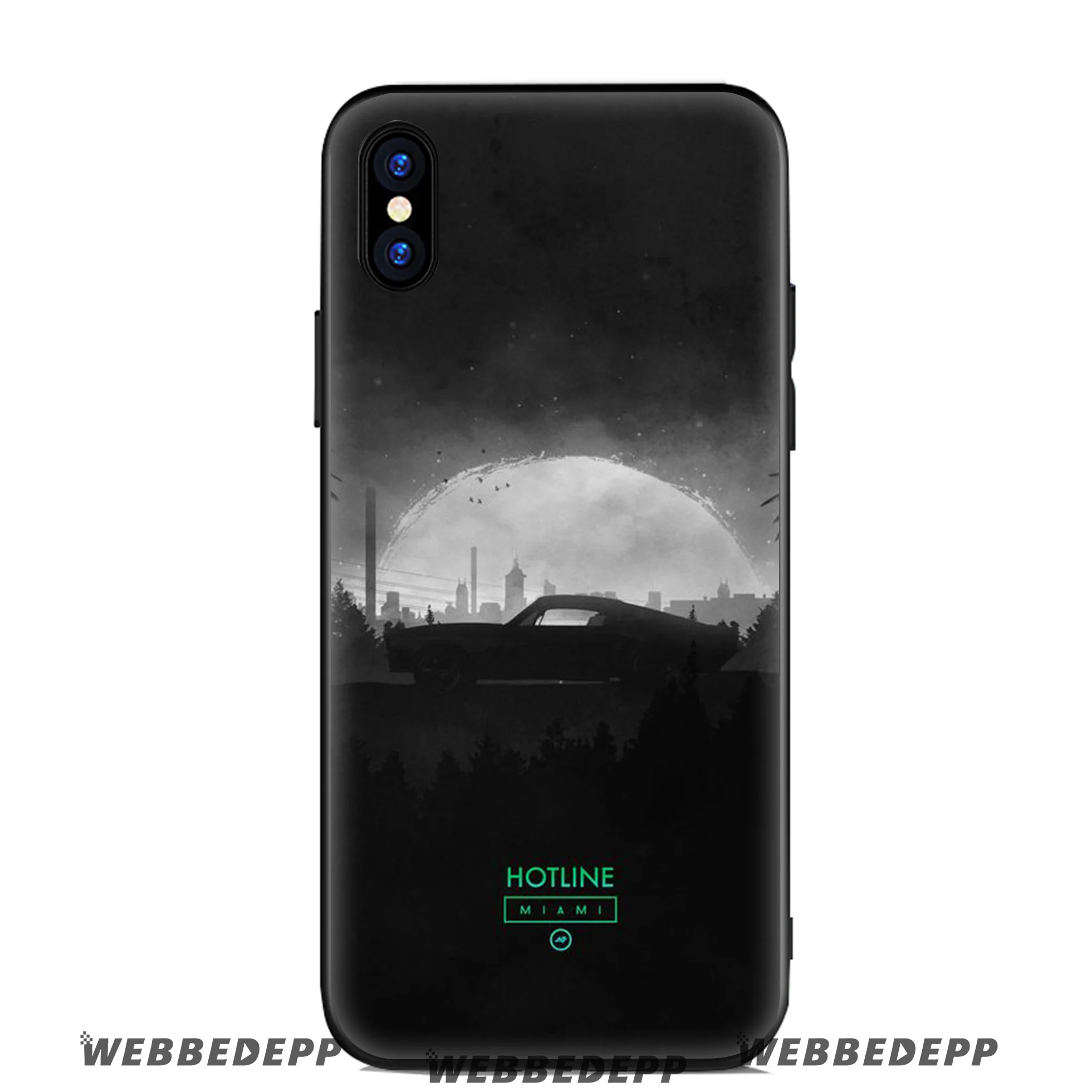 WEBBEDEPP Мягкий силиконовый чехол с горячей линией для Apple iPhone 11 Pro Xr Xs Max X или 10 8 7 6 6S
