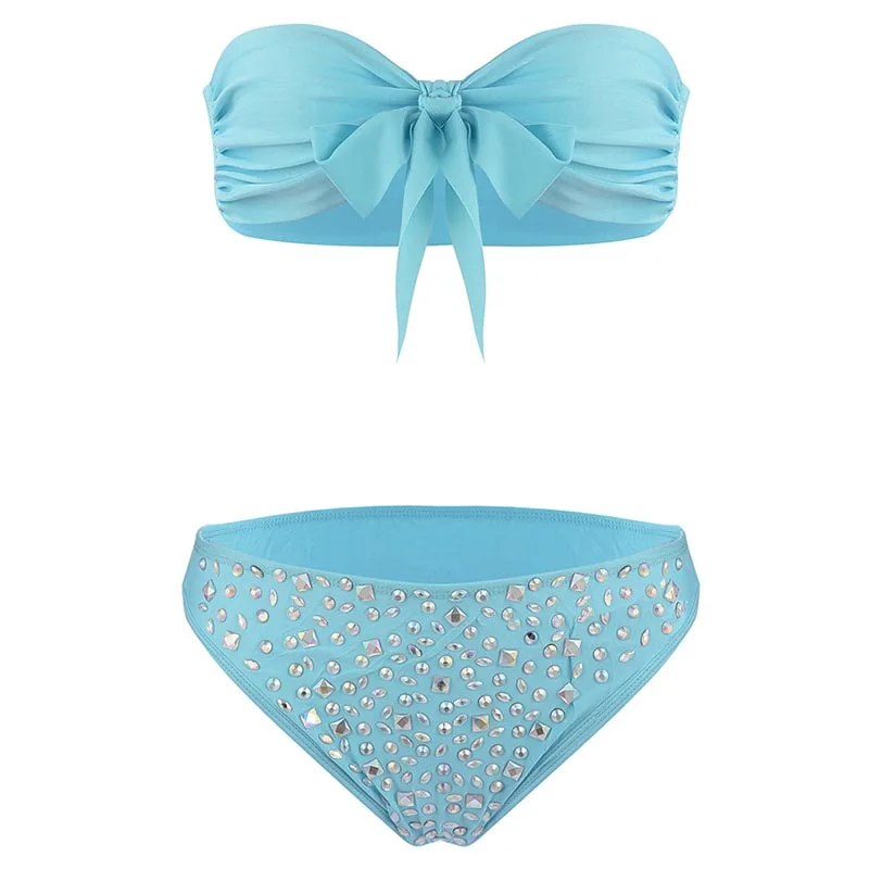 2019 недавно 1 компл. для женщин купальник бикини Эластичность Мода пляжного отдыха