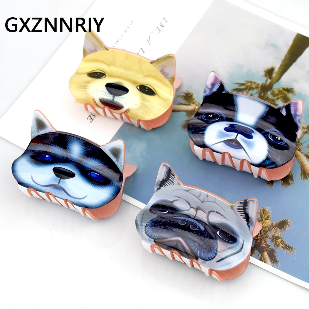 Женский зажим для волос в форме собаки Корейском стиле краба украшения волос| |