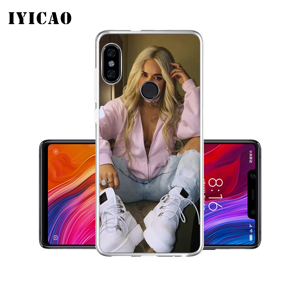 Мягкий силиконовый чехол для телефона IYICAO Latin singer Karol G Xiaomi Redmi 4A 5A 6A Note 7 6 5 Pro Plus 4X Prime
